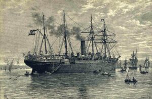 Passageiros do navio CAPIBARIBE – 1858 – FRIEDERICH AUGUST WOLFF para o Brasil.